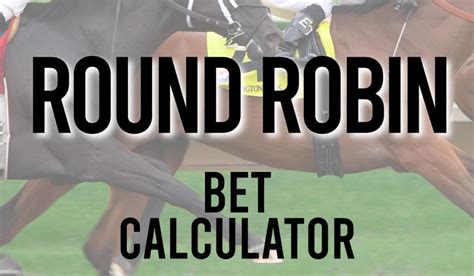 robin bet calculator